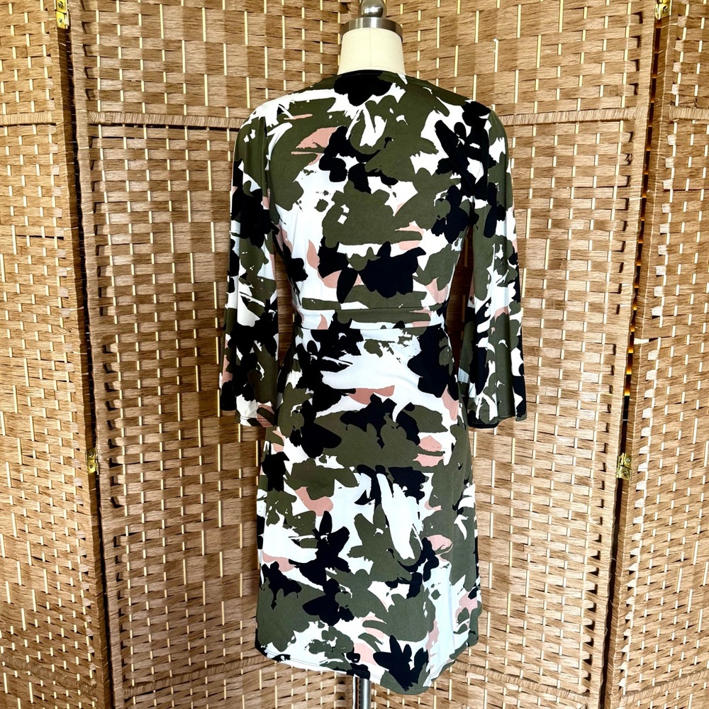 NWT Veronica M Sonora kimono sleeve dress L - Picture 6 of 13